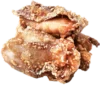 Pieces of Japanese fried chicken