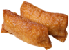 Golden fried tofu pockets filled with sushi rice