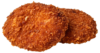 Golden crumbed potato croquettes